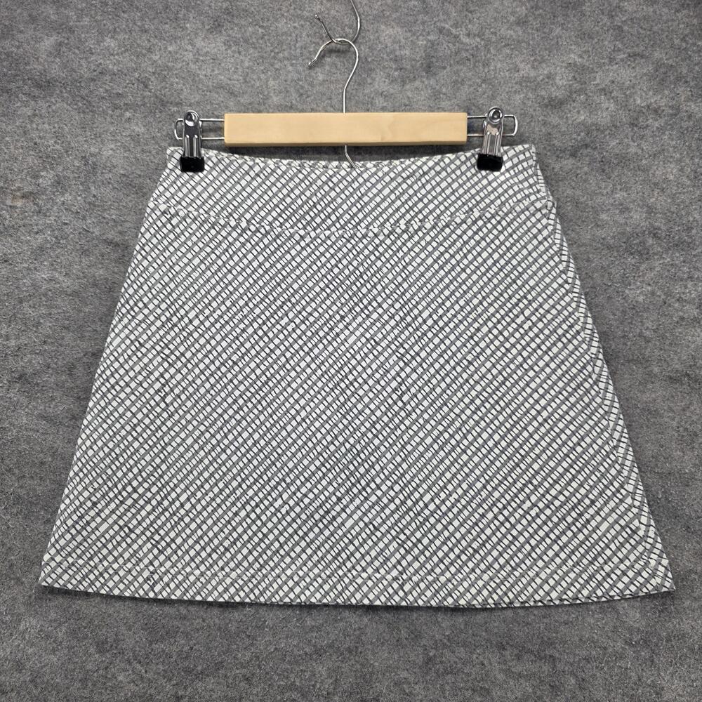 Athleta Skort Womens XS Gray Geometric Print Built-In Shorts Athletic Tennis